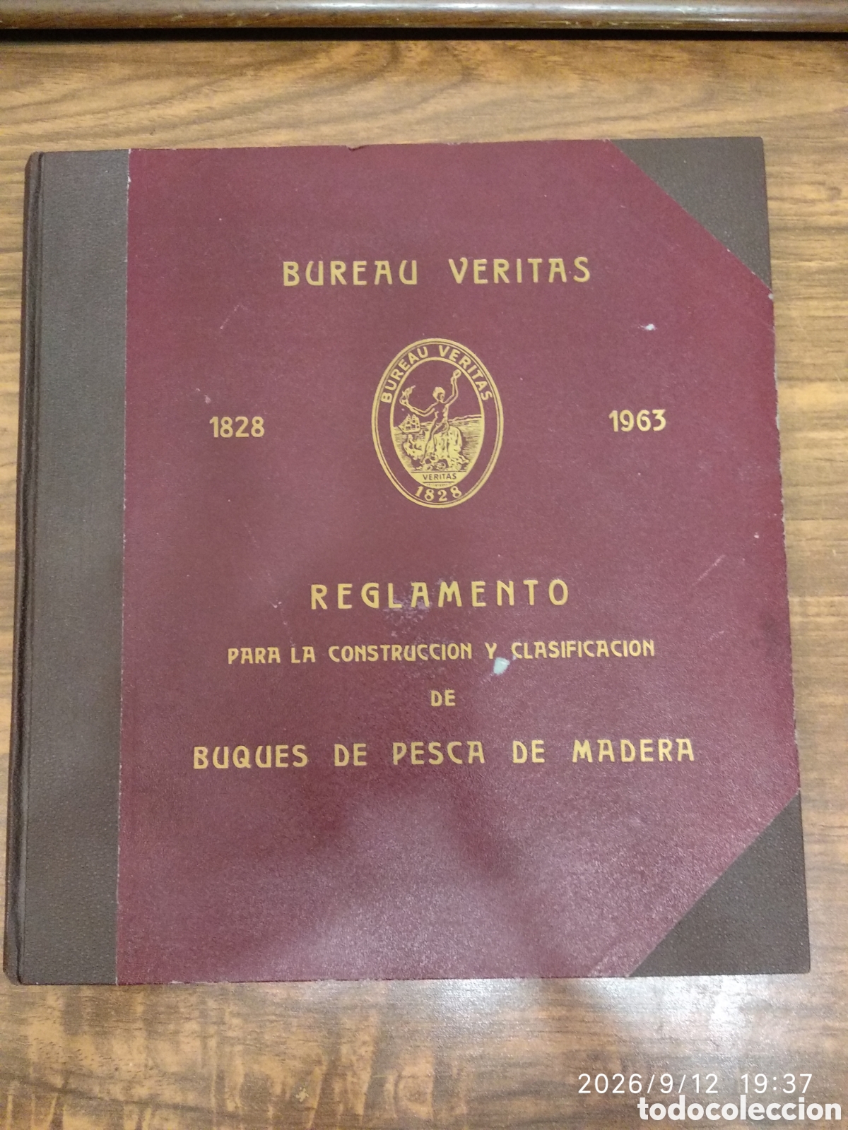 Libros de segunda mano: Reglamento para la construcci&oacute;n y clasificaci&oacute;n de buques de pesca de madera