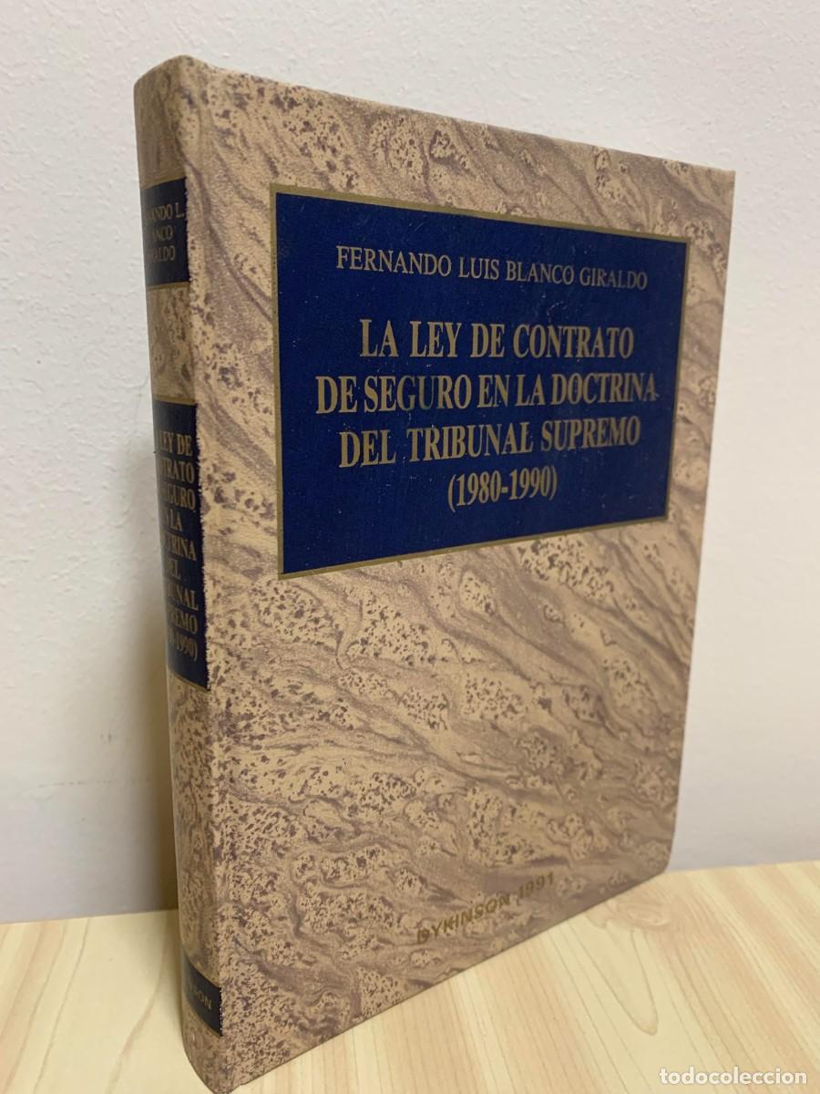 Libros de segunda mano: Ley de contrato de seguro en doctrina del Tribunal Supremo, 1980-1990: 1980-90 (SIN COLECCION)-hardc