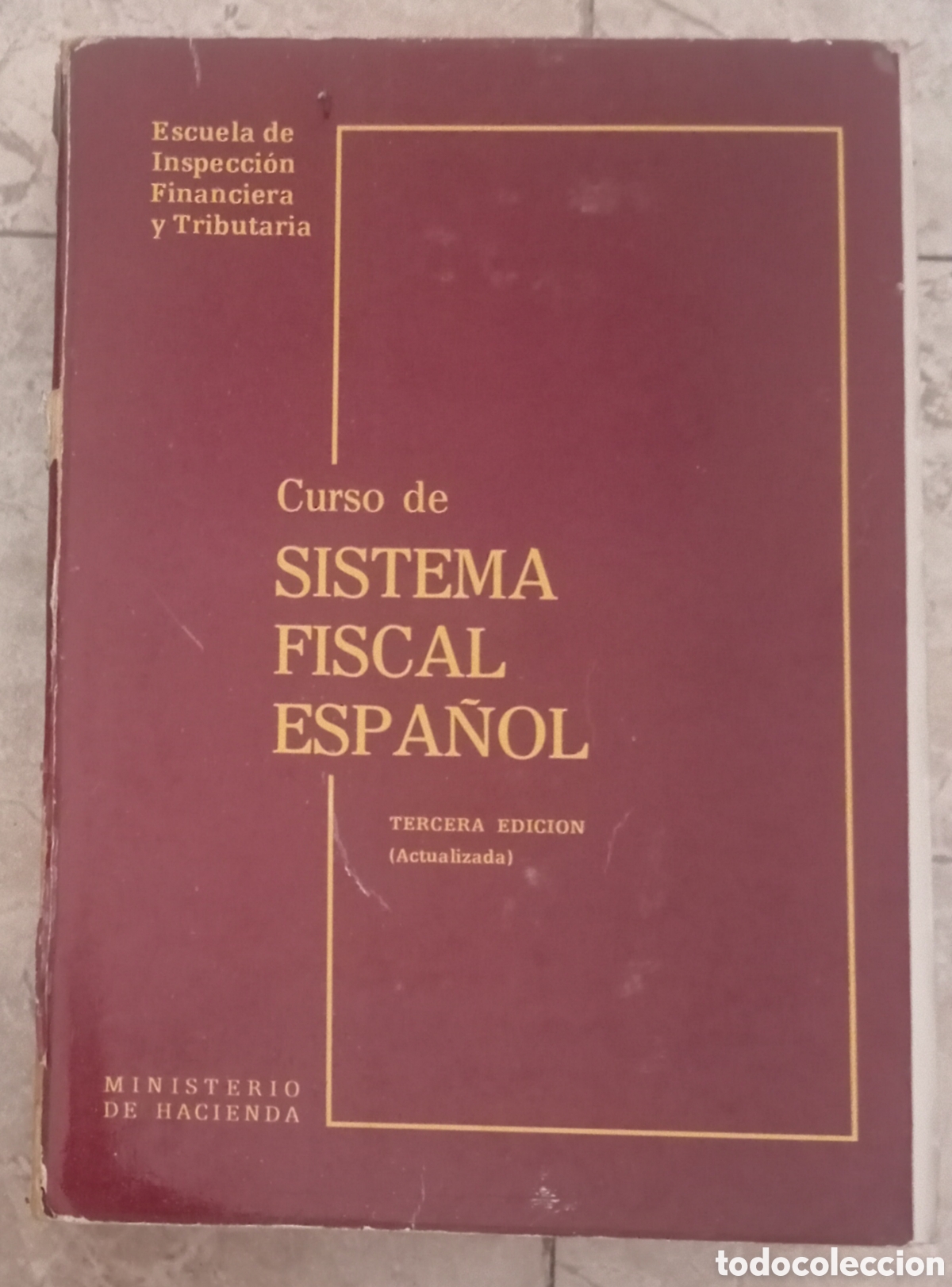Libros de segunda mano: CURSO DE SISTEMA FISCAL ESPA&Ntilde;OL