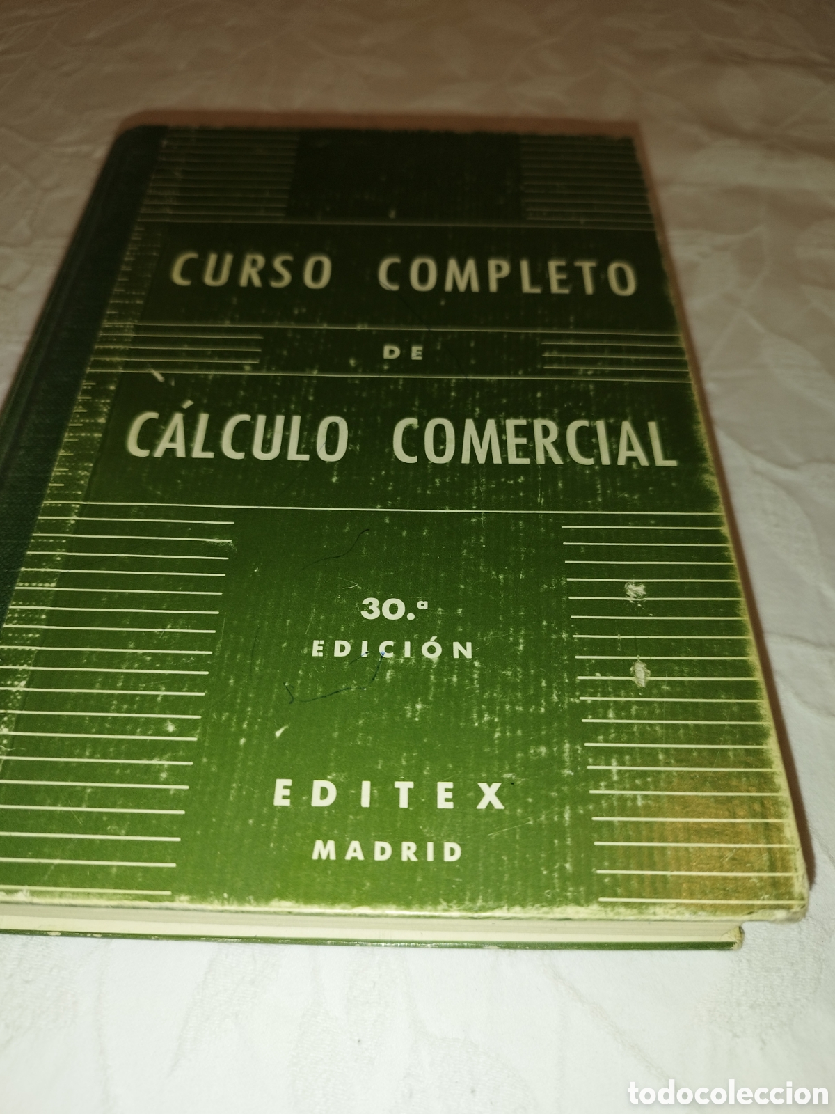 Libros de segunda mano: CURSO COMPLETO DE CALCULO COMERCIAL. EDITEX, 1975.