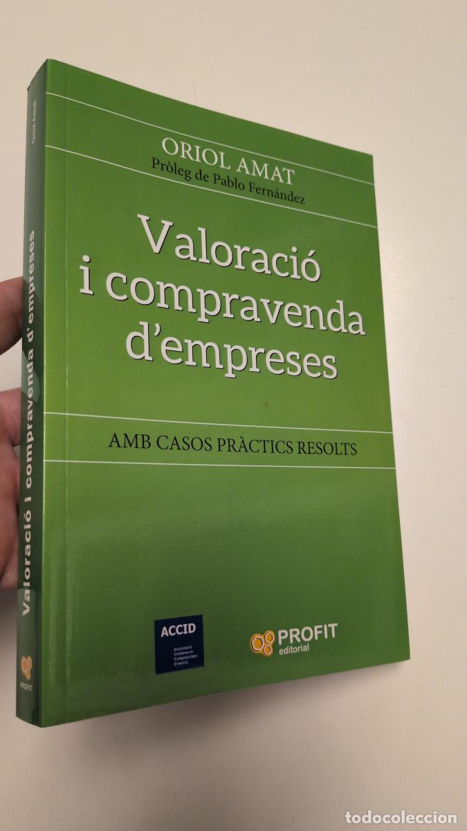 Libros de segunda mano: Valoraci&oacute; i compravenda d' empreses - Oriol Amat Salas