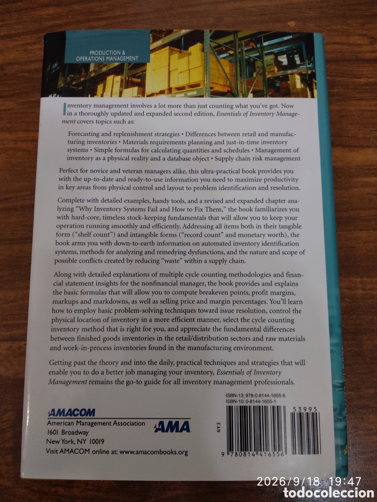 Libros de segunda mano: Essentials of inventory management - Foto 4