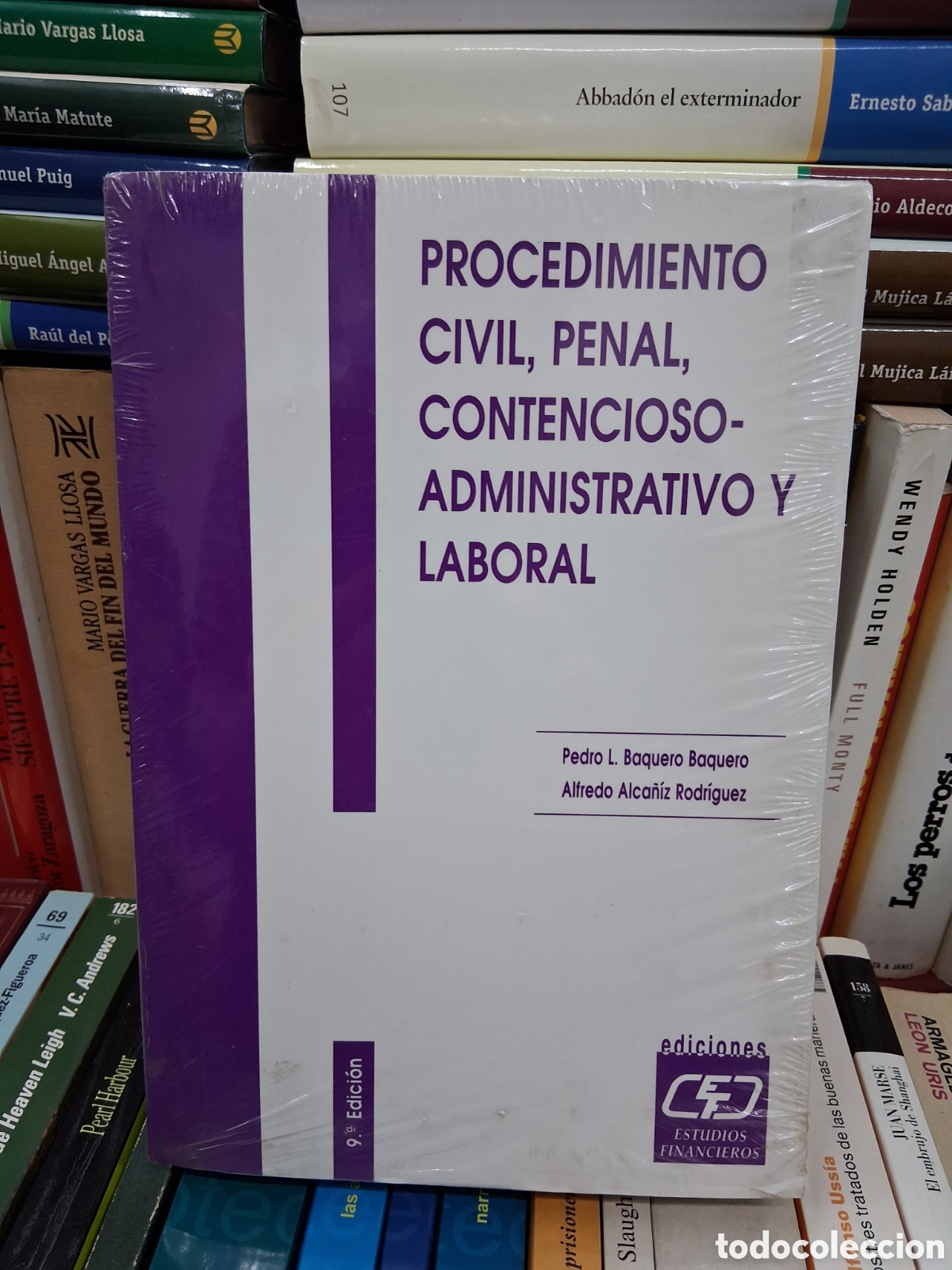 Libros de segunda mano: Procedimiento civil, penal, contencioso-administrativo y laboral. Ed.Estudios financieros.Precintado