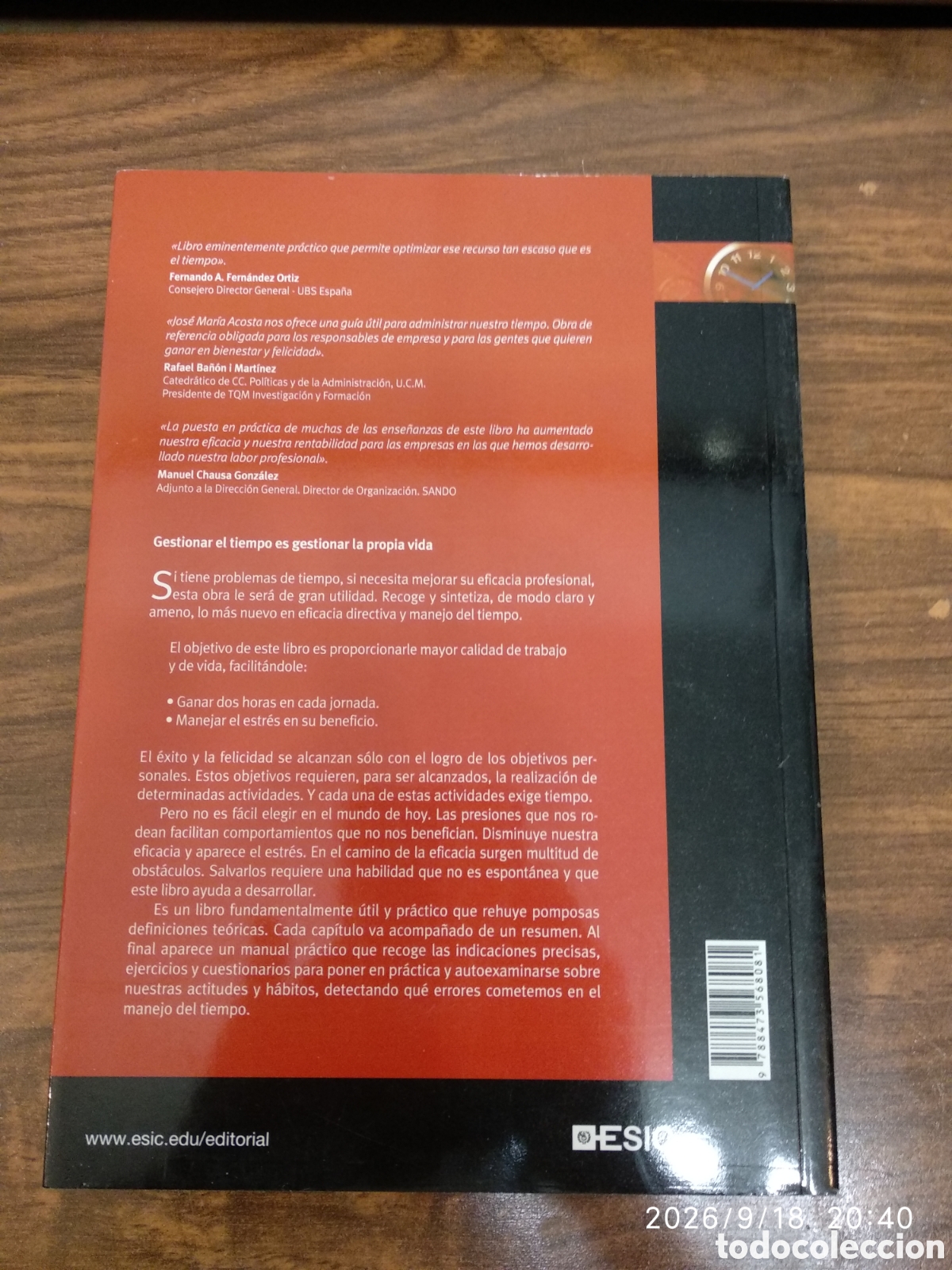 Libros de segunda mano: Gesti&oacute;n eficaz del tiempo y control del estr&eacute;s - Foto 4
