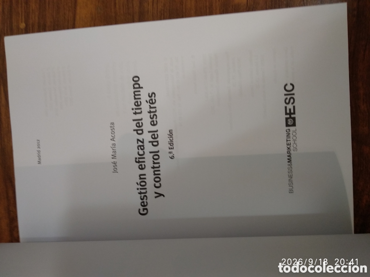 Libros de segunda mano: Gesti&oacute;n eficaz del tiempo y control del estr&eacute;s - Foto 13