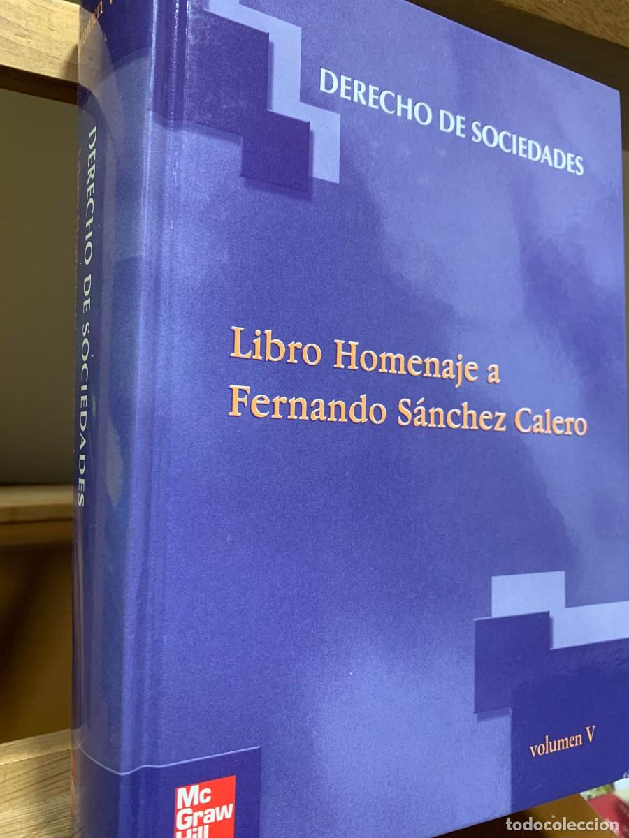 Libros de segunda mano: McGraw Hill Derecho de Sociedades Homenaje S&aacute;nchez Calero Vol V