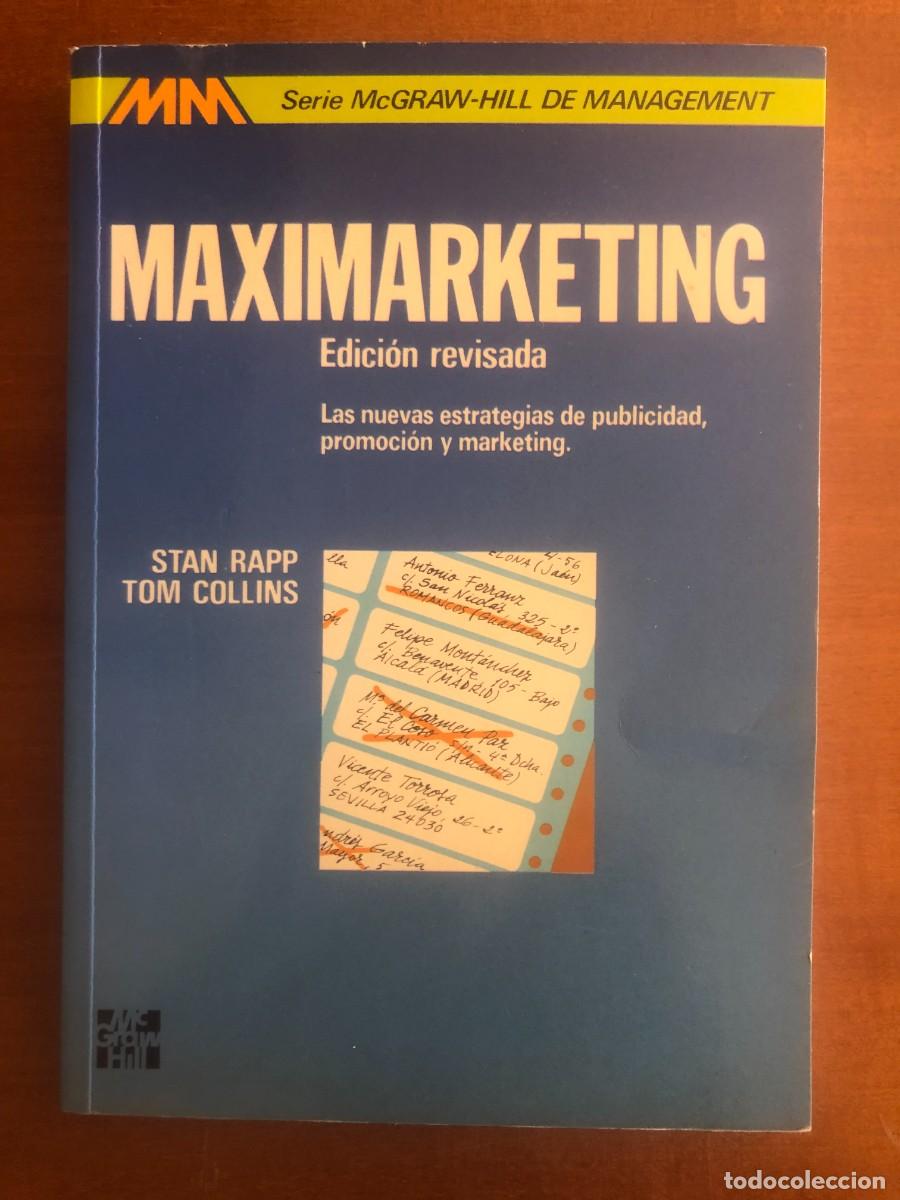 Libros de segunda mano: Maximarketing. Tapa blanda