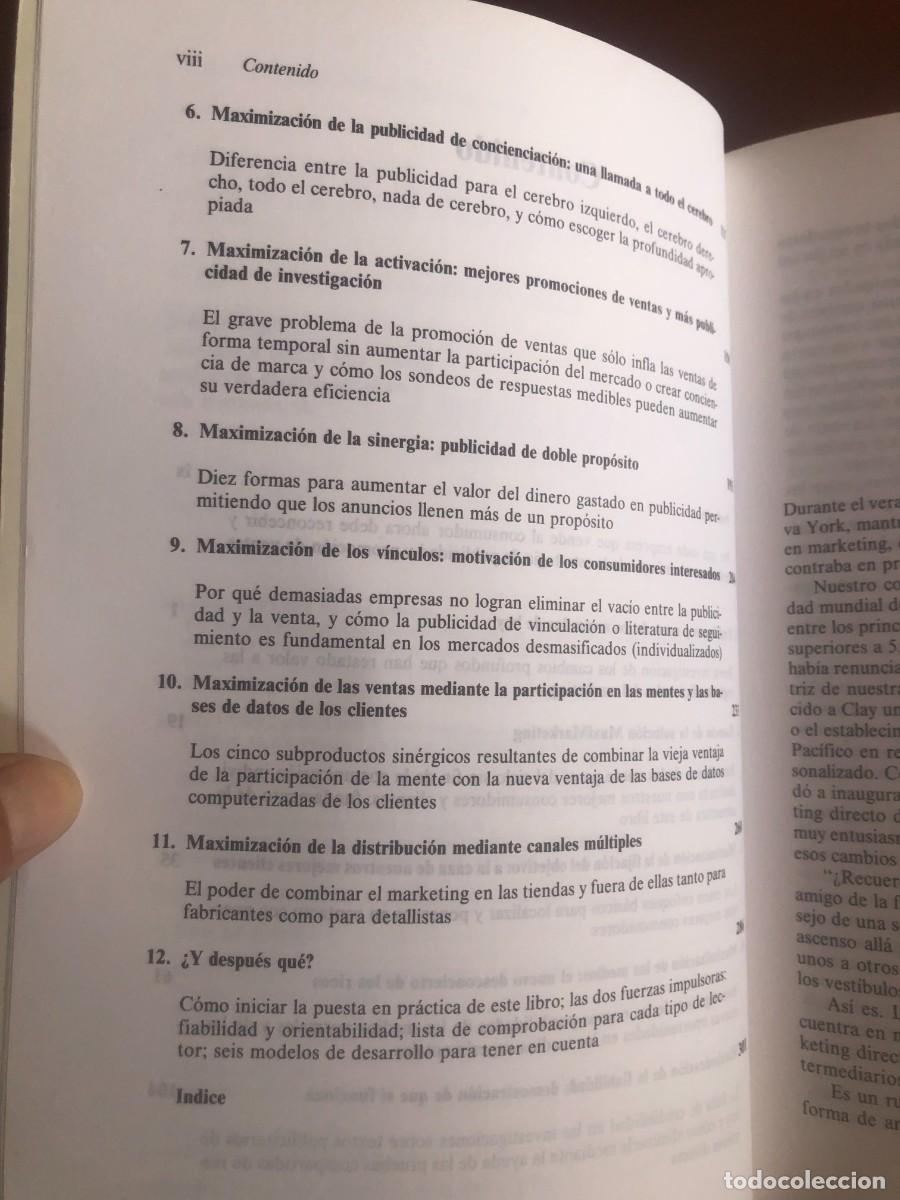 Libros de segunda mano: Maximarketing. Tapa blanda - Foto 5