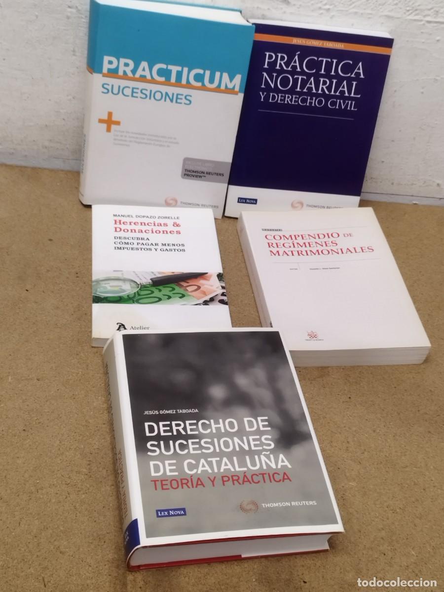 Libros de segunda mano: 5 libros Derecho de sucesiones de Catalu&ntilde;a: Teor&iacute;a y pr&aacute;ctica. IV del C&oacute;digo Civil de Catalu&ntilde;a,