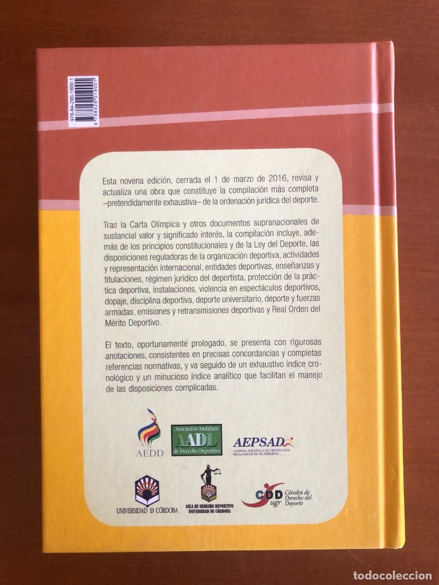 Libros de segunda mano: Legislaci&oacute;n Deportiva - Foto 3
