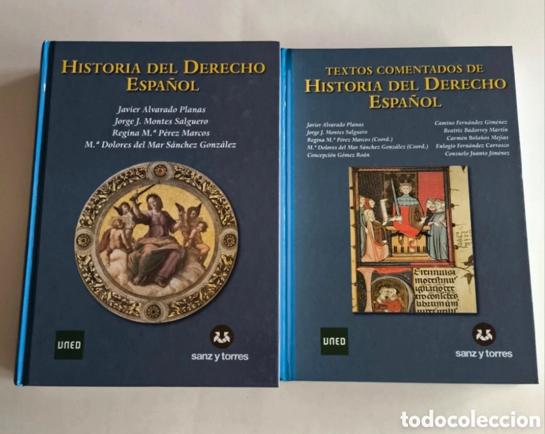 Libros de segunda mano: Pack indivisible: Hist&ograve;ria del derecho y Textos comentados de la Historia del Derecho Espa&ntilde;ol (UNED)