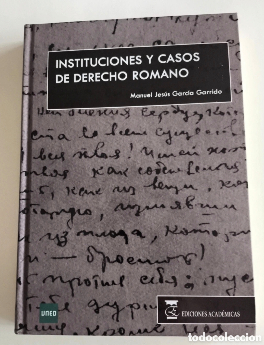 Libros de segunda mano: Instituciones y casos en Derecho Romano (UNED)