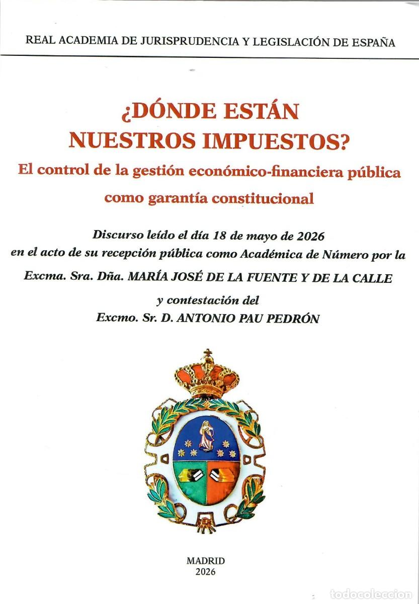 Libros de segunda mano: &iquest;D&Oacute;NDE EST&Aacute;N NUESTROS IMPUESTOS? / MAR&Iacute;A JOS&Eacute; DE LA FUENTE Y DE LA CALLE