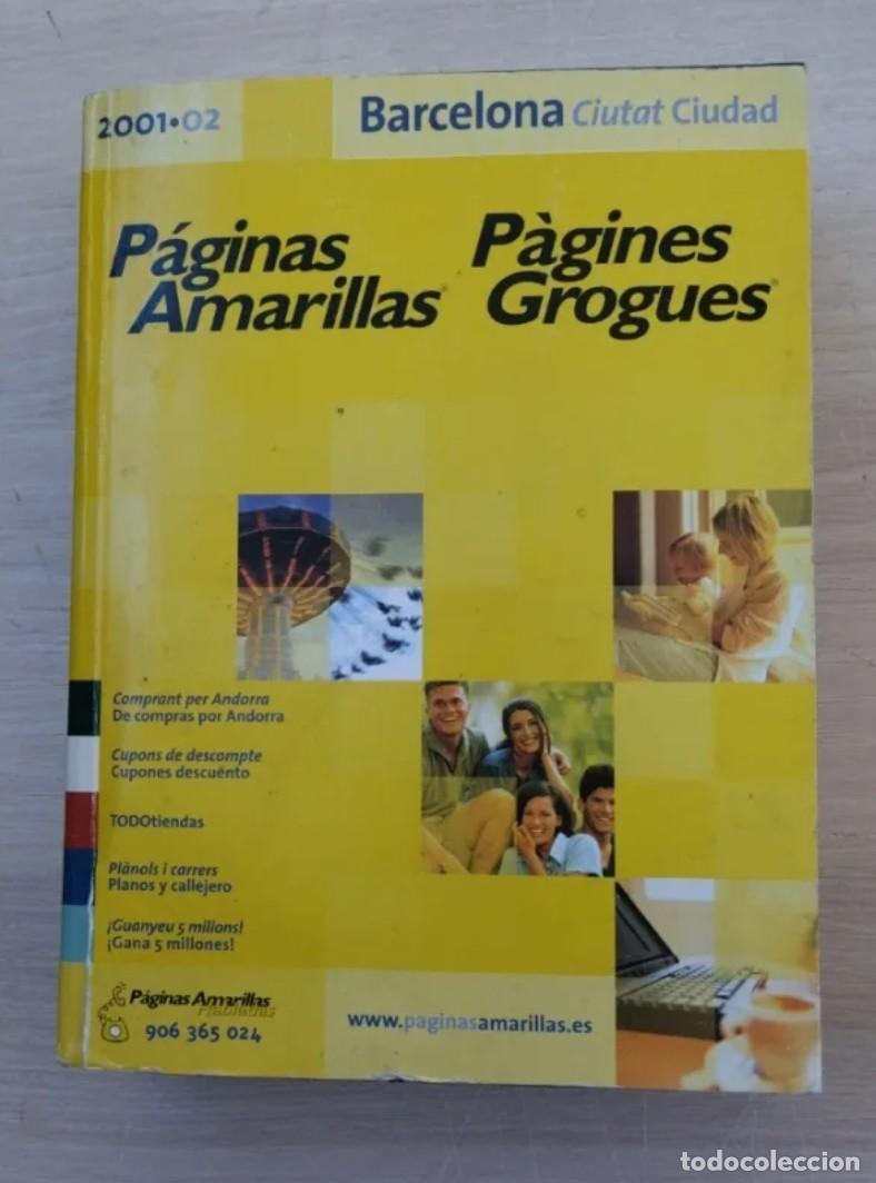 Libri di seconda mano: P&Aacute;GINAS AMARILLAS DE BARCELONA CIUDAD 2001-2002. GU&Iacute;A COMERCIAL