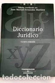 Libros de segunda mano: Diccionario jur&iacute;dico, Thomson Aranzadi.