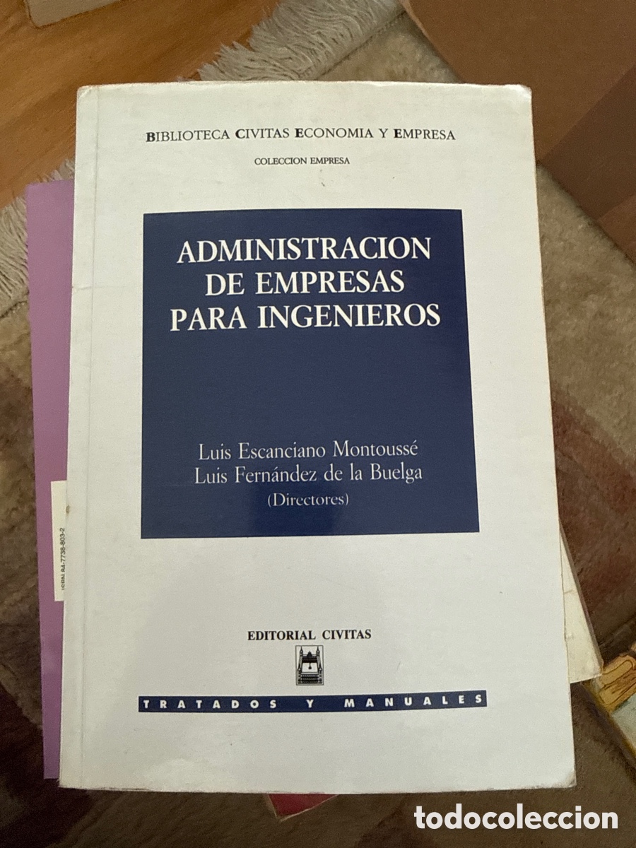 Libros de segunda mano: Administraci&oacute;n de Empresas para Ingenieros
