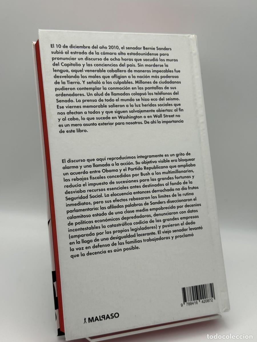 Libros de segunda mano: Discurso - Bernie Sanders - Foto 2