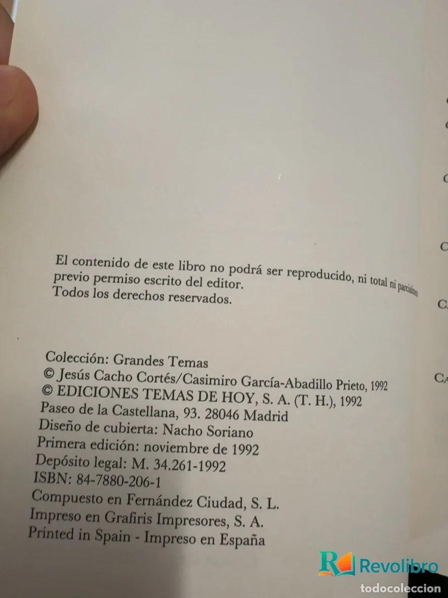 Libros de segunda mano: La estafa - 1&ordf; edici&oacute;n - Jesus Cacho - Foto 3