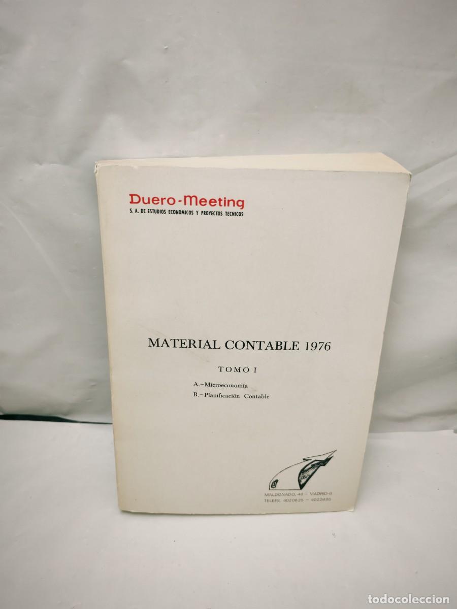 Livres d'occasion: Duero-Meeting. MATERIAL CONTABLE 1976, Tomo I: A-Microeconom&iacute;a / B-Planificaci&oacute;n Contable