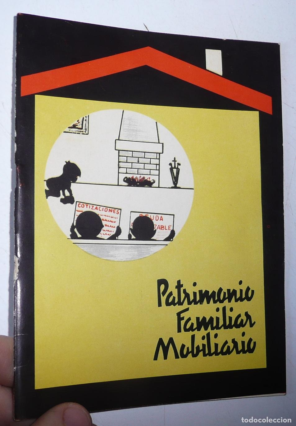 Libros de segunda mano: Patrimonio Familiar Mobiliario. Ministerio de Hacienda (1967)