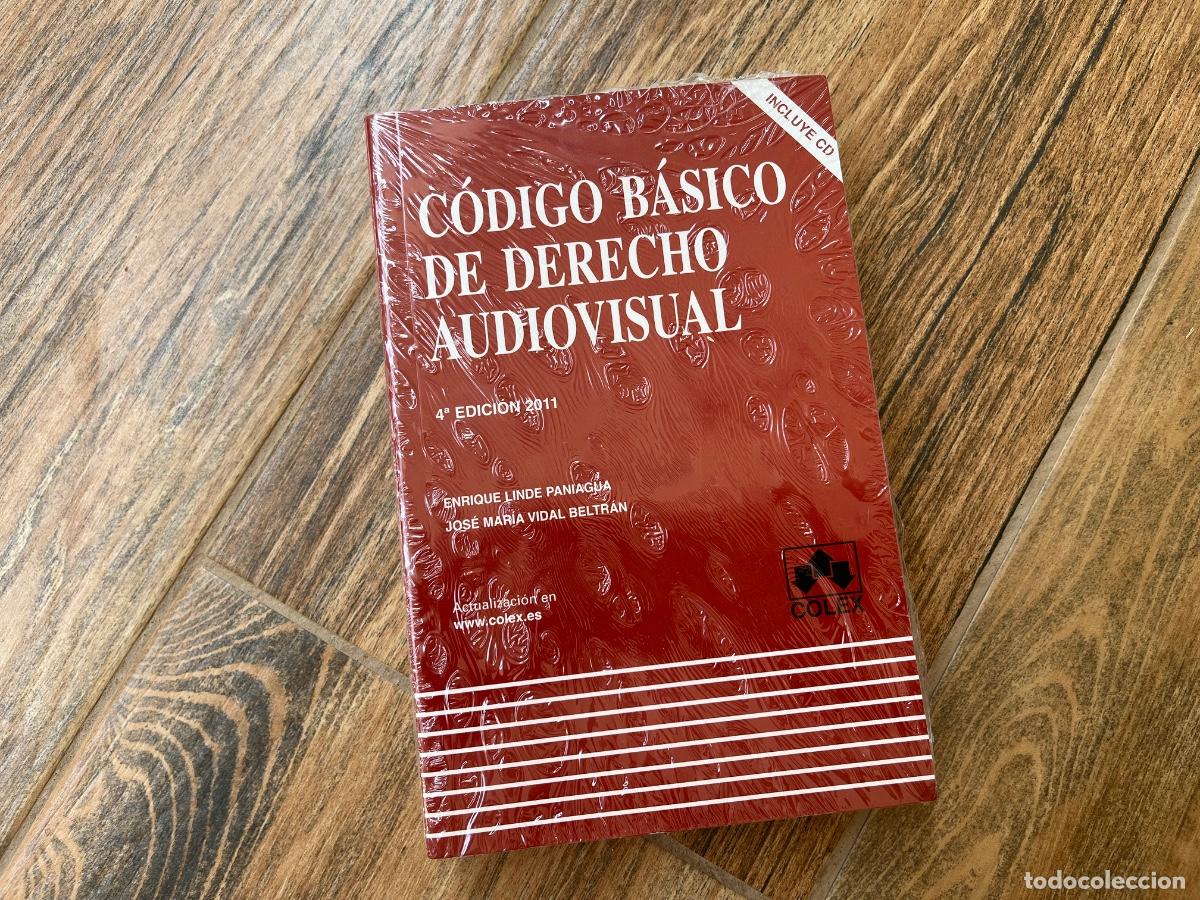 Libros de segunda mano: C&Oacute;DIGO B&Aacute;SICO DE DERECHO AUDIOVISUAL- LINDE PANIAGUA - COLEX - PRECINTADO