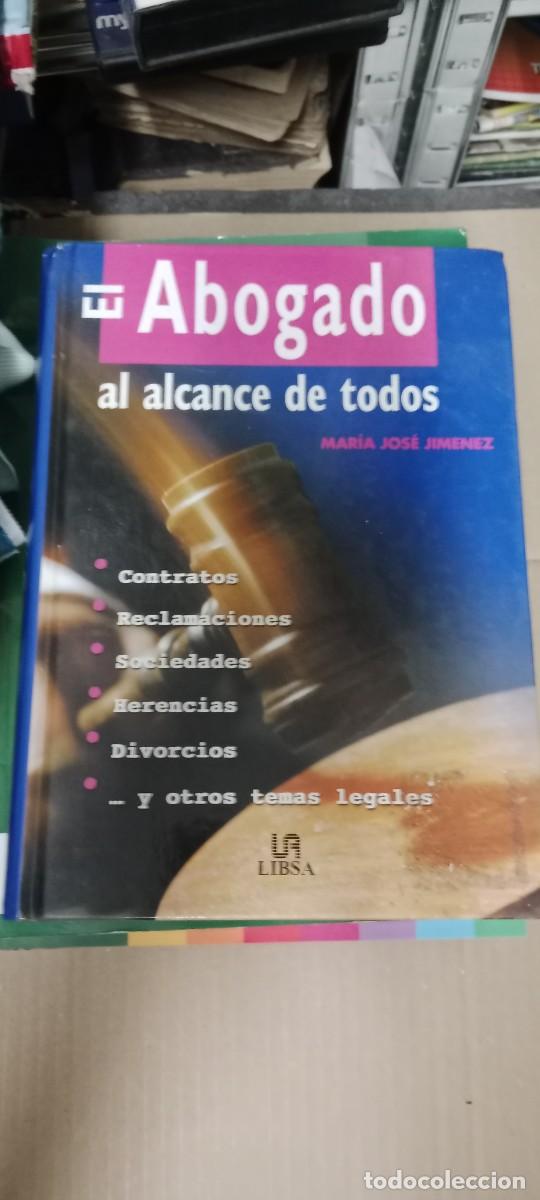 Libros de segunda mano: El abogado al alcance de todos, Mar&iacute;a Jos&eacute; Jim&eacute;nez LIBRO CU-1A