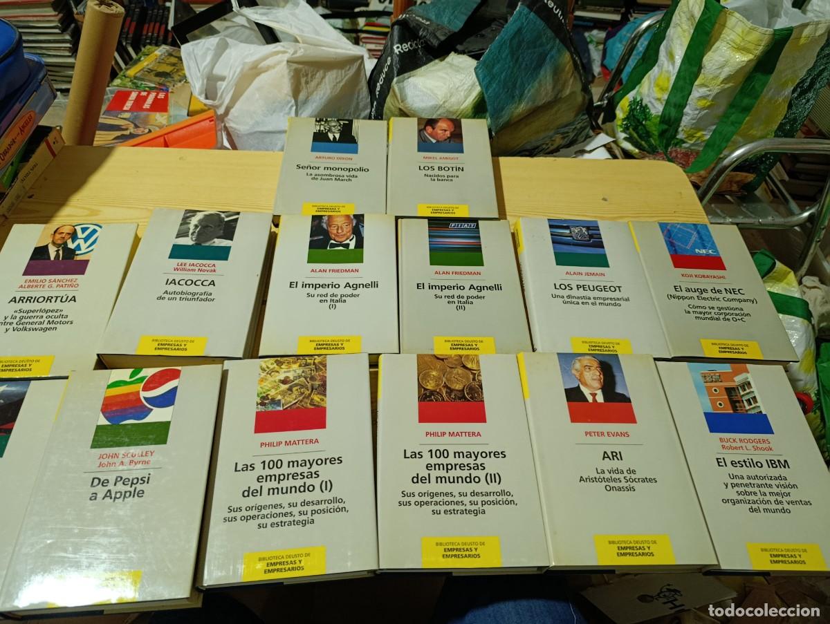 Libros de segunda mano: LOTE DE 14 LIBROS. BIBLIOTECA DEUSTO DE EMPRESAS Y EMPRESARIOS EST33B4