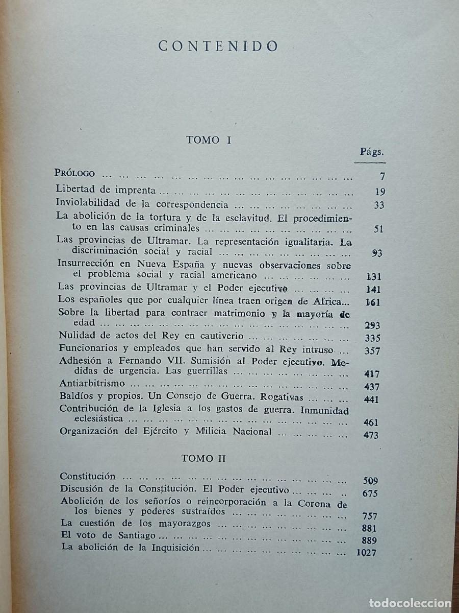 Libros de segunda mano: Actas de las cortes de C&aacute;diz - Foto 5