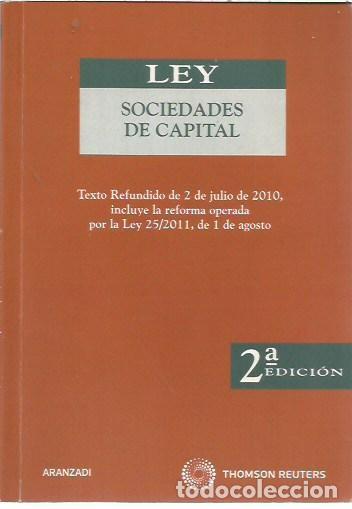 Libros de segunda mano: LEY SOCIEDADES DE CAPITAL ARANZADI 2010