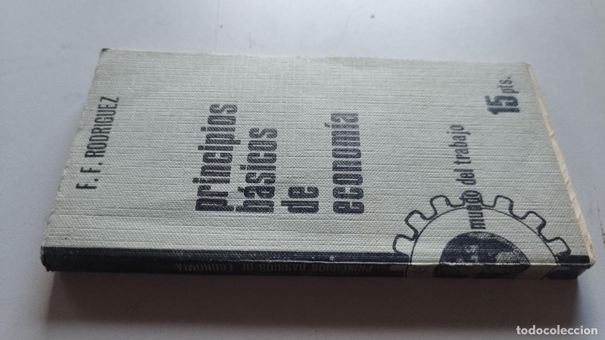 Second hand books: PRINCIPIOS BASICOS DE ECONOMIA / F.F.RODRIGUEZ / GRAVOL 43