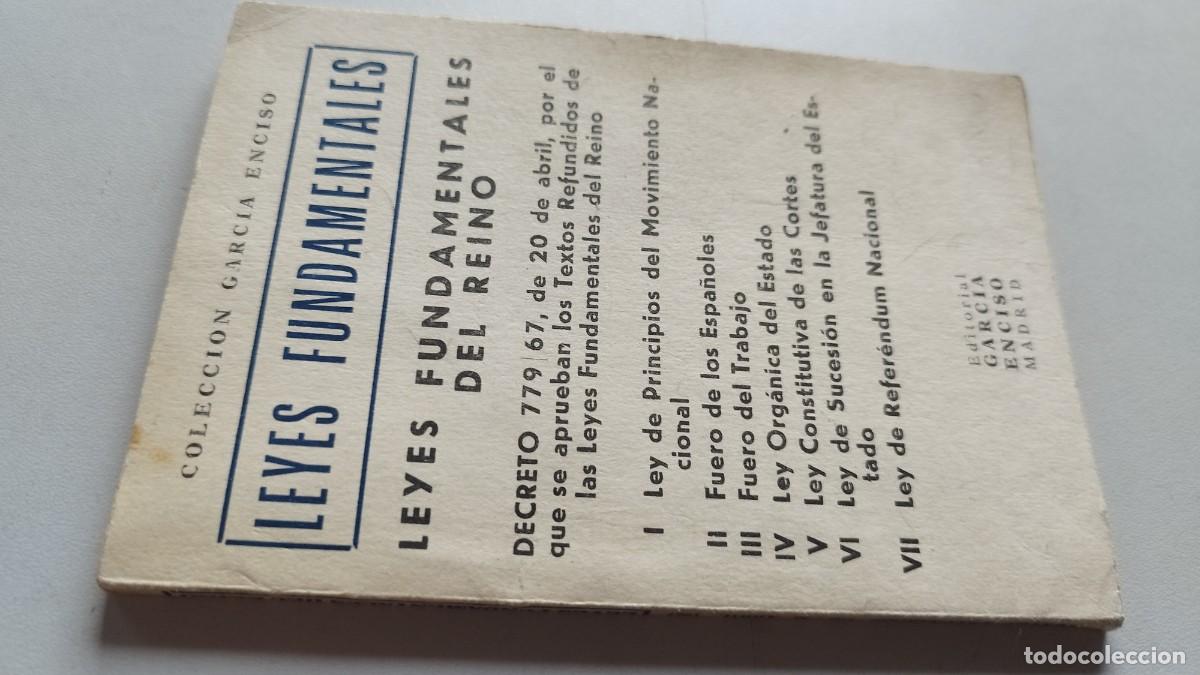 Second hand books: LEYES FUNDAMENTALES / / GRAVOL 43 / GARCIA ENCISO