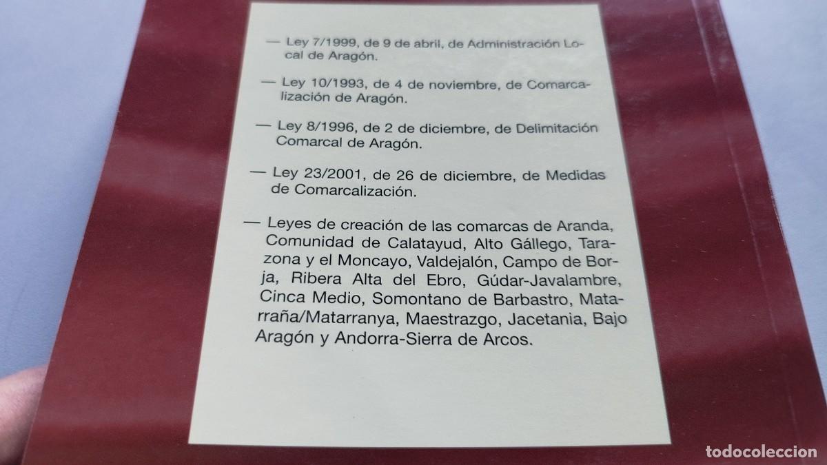 Libros de segunda mano: ADMINISTRACION LOCAL DE ARAGON COMARCAS / / GV 82 / - Foto 5