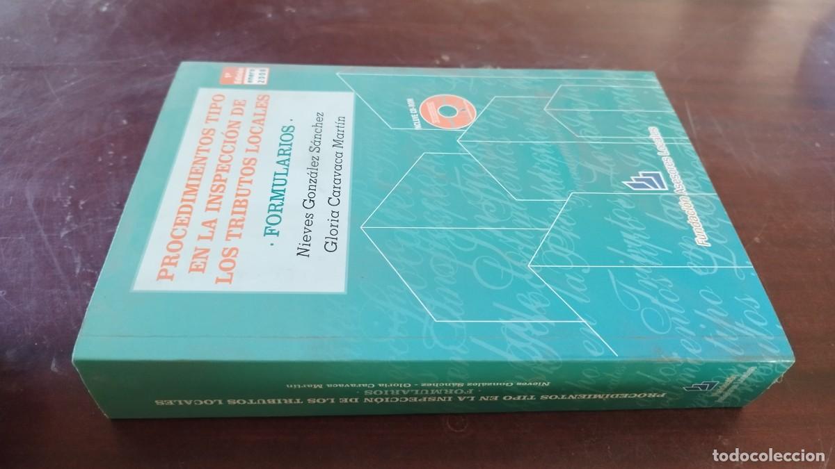 Libri di seconda mano: PROCEDIMIENTOS TIPO EN LA INSPECCION DE LOS TRIBUTOS LOCALES / GONZALEZ-CARAVACA / CJA 603-GV-2