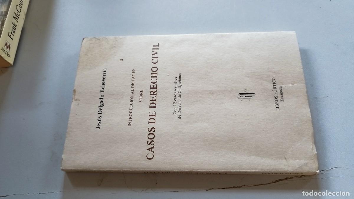 Second hand books: CASOS DE DERECHO CIVIL / JESUS DELGADO ECHEVERRIA / EVA 215 / LIBROS PORTICO