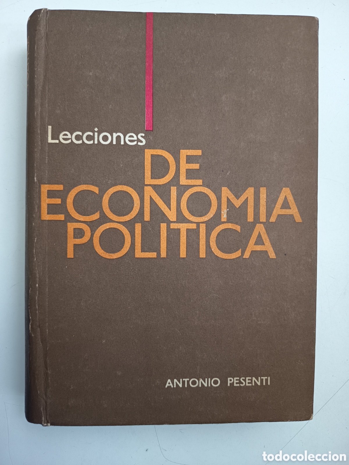 Libros de segunda mano: Lecciones de econom&iacute;a pol&iacute;tica