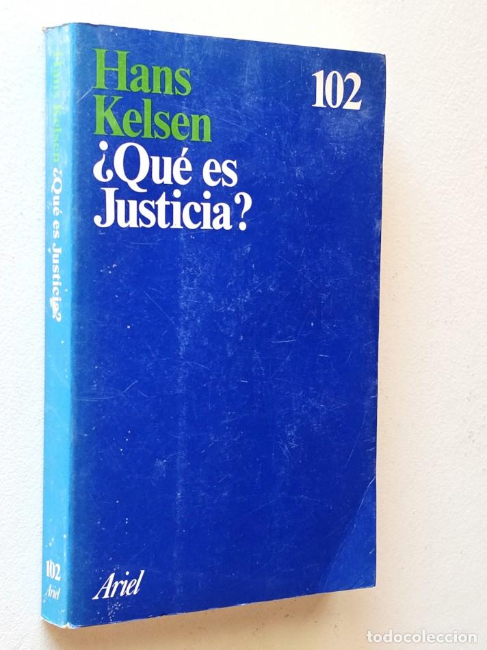 Libri di seconda mano: QUE ES JUSTICIA? - KELSEN, Hans