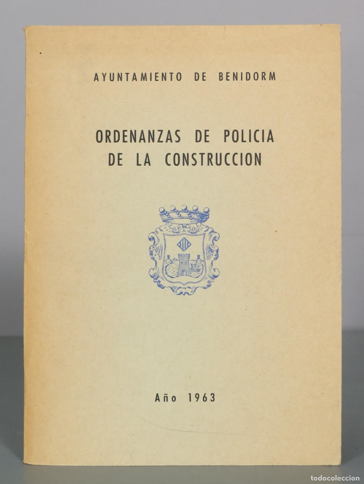 Livros em segunda m&atilde;o: Ordenanzas de Policia de la Construccion - Ayuntamiento de Benidorm