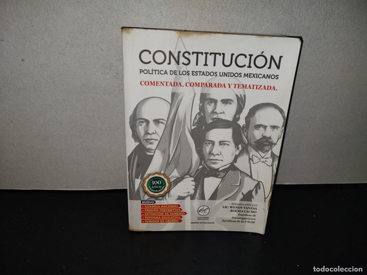 Second hand books: 221- Constituci&oacute;n Pol&iacute;tica De Los Estados Unidos Mexicanos. Gallardo Ediciones. 2020