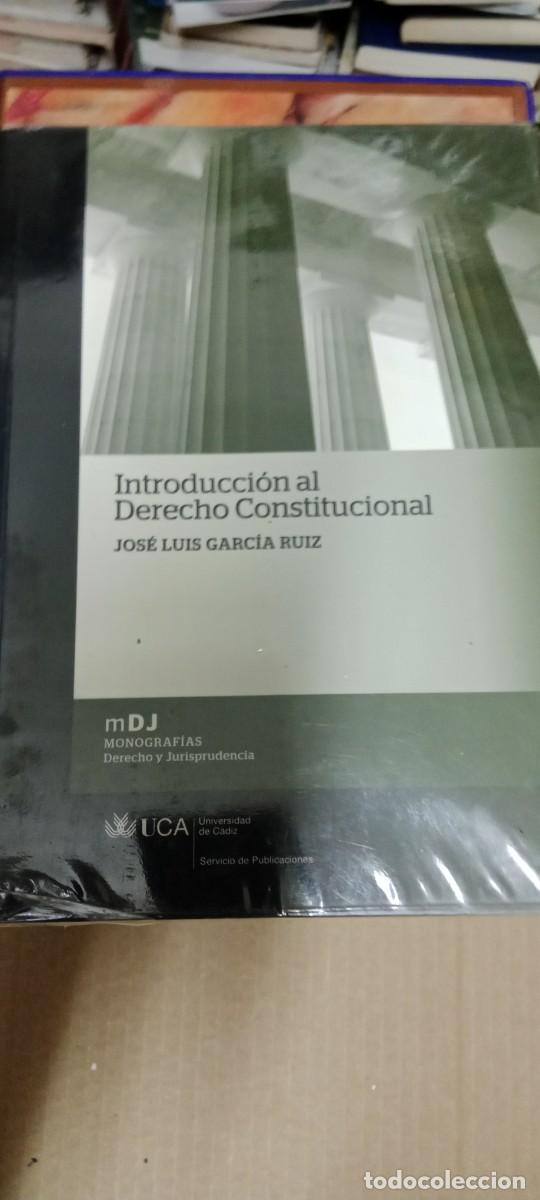 Livres d'occasion: INTRODUCCION AL DERECHO CONSTITUCIONAL JOSE LUIS GARCIA LIBRO CU-2A