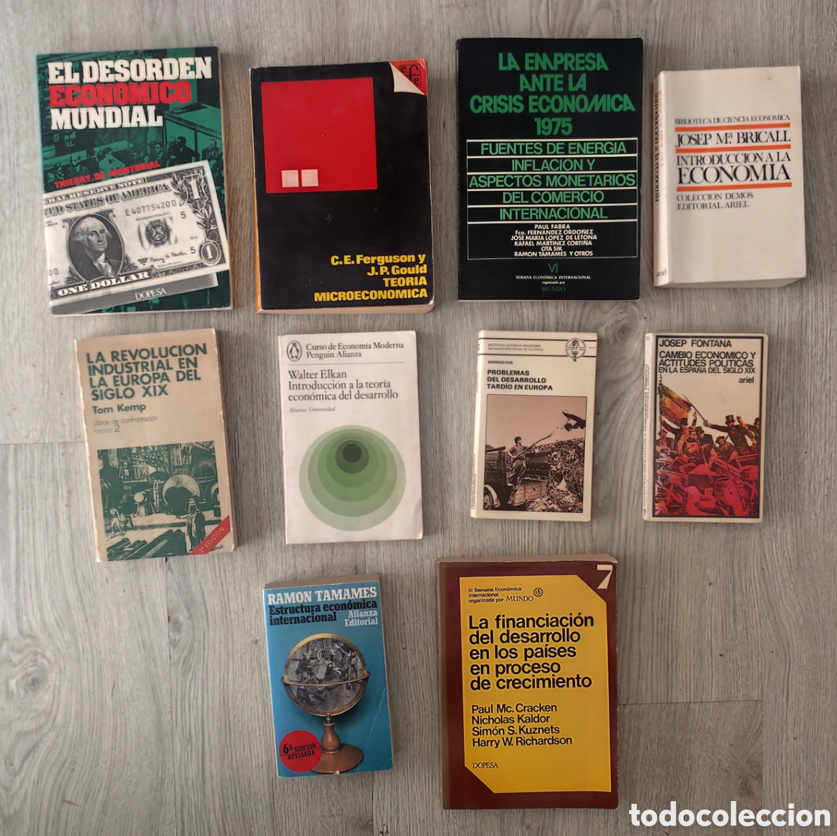 Libros de segunda mano: LOTE 10 LIBROS DE ECONOMIA - Foto 2