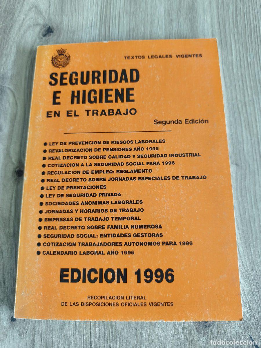 Libros de segunda mano: Seguridad e higiene en el trabajo Ediciones Salvatierra