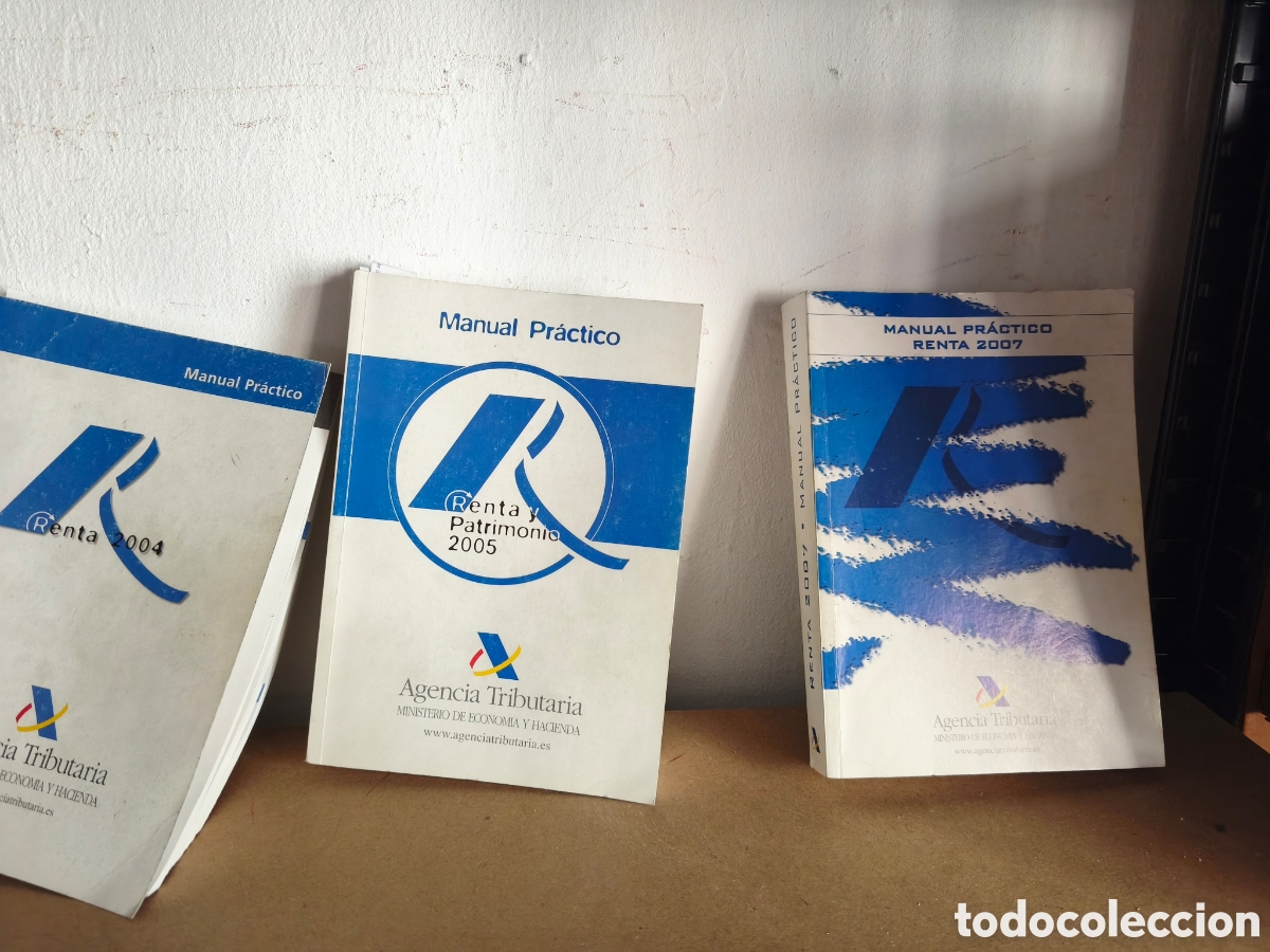 Libros de segunda mano: Manual pr&aacute;ctico de la renta 2001 , 2004,2005,2007 - Foto 3