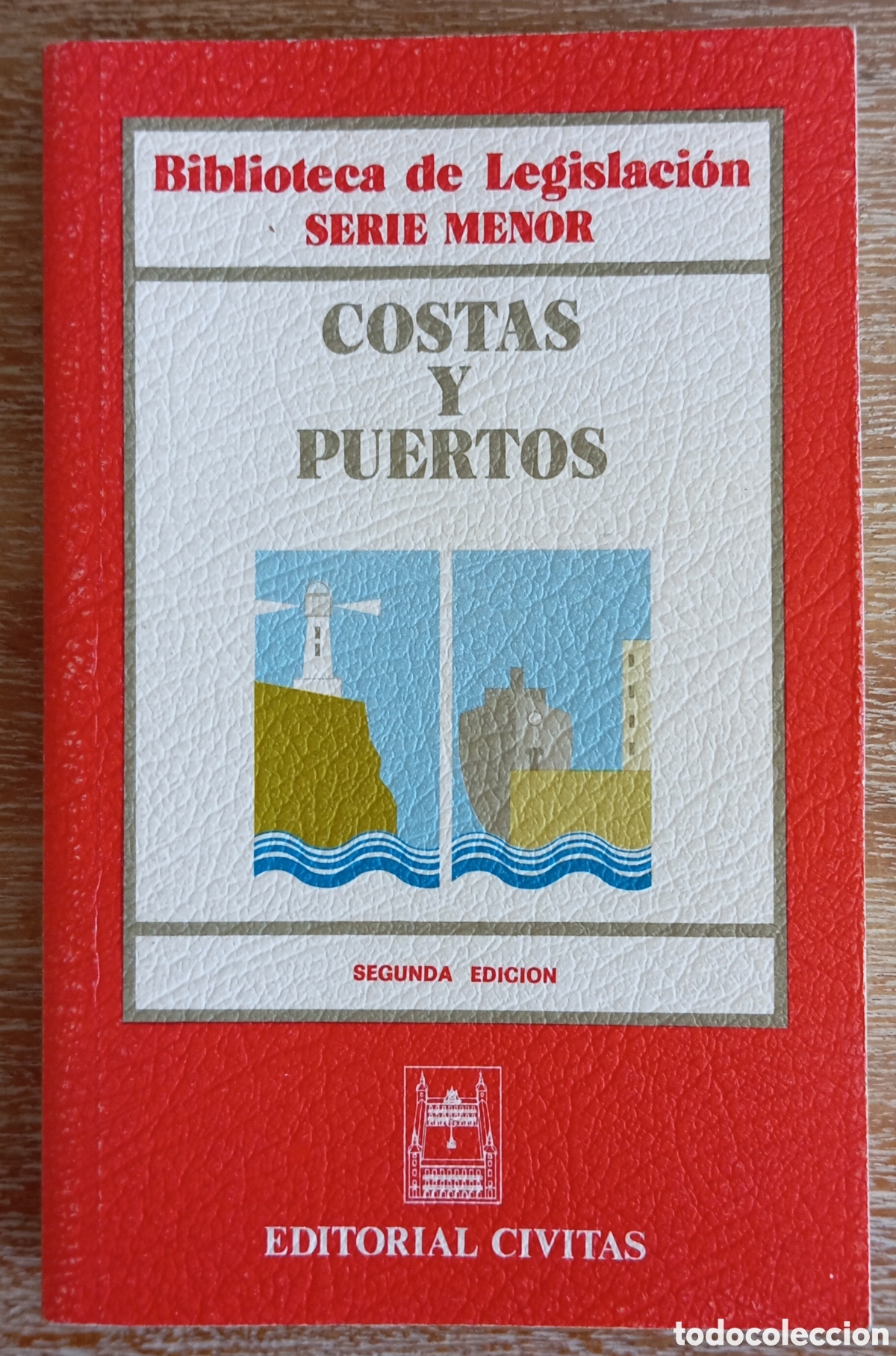 Libros de segunda mano: COSTAS Y PUERTOS EDITORIAL CIVITAS