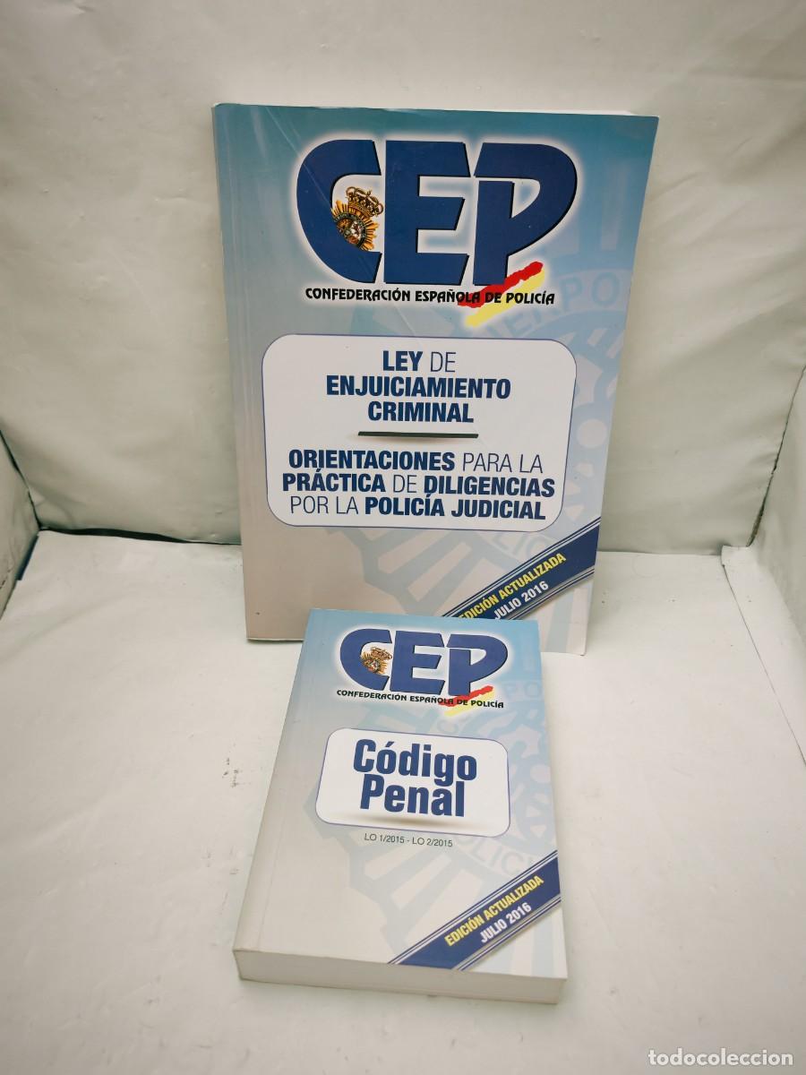 Gebrauchte B&uuml;cher: CEP. Ley de Enjuiciamiento Criminal + C&oacute;digo Penal (DOS LIBROS, Ediciones actualizadas Julio 2016)