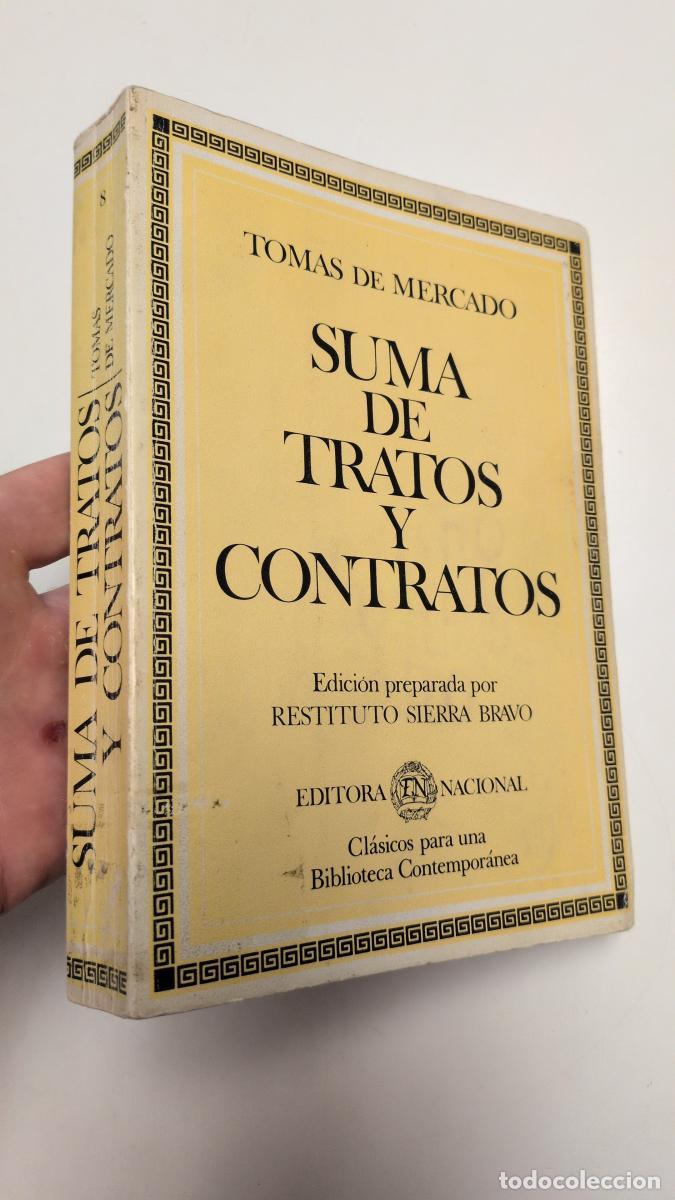 Libros de segunda mano: Suma de tratos y contratos - Tom&aacute;s de Mercado