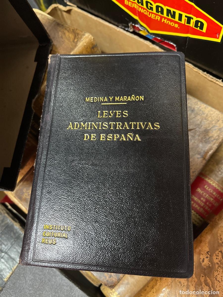 Libros de segunda mano: Medina y Mara&ntilde;&oacute;n- Leyes Administrativas de Espa&ntilde;a, 1945