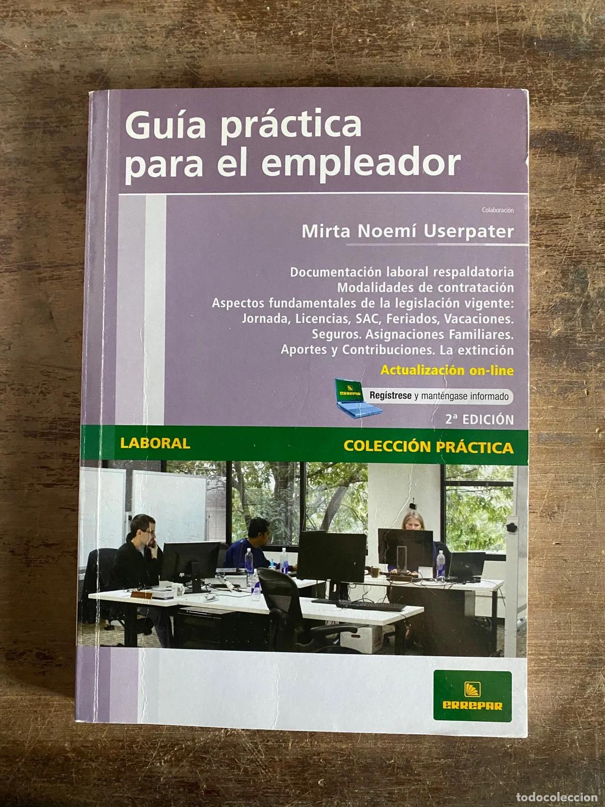 Livros em segunda m&atilde;o: Mirta Noemi Userpater - Guia practica para el empleador