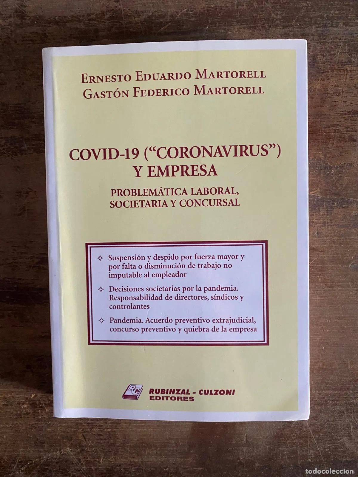 Libri di seconda mano: Ernesto Eduardo Martorell; Gaston Federico Martorell - COVID-19 (CORONAVIRUS) Y EMPRESA: Problematic
