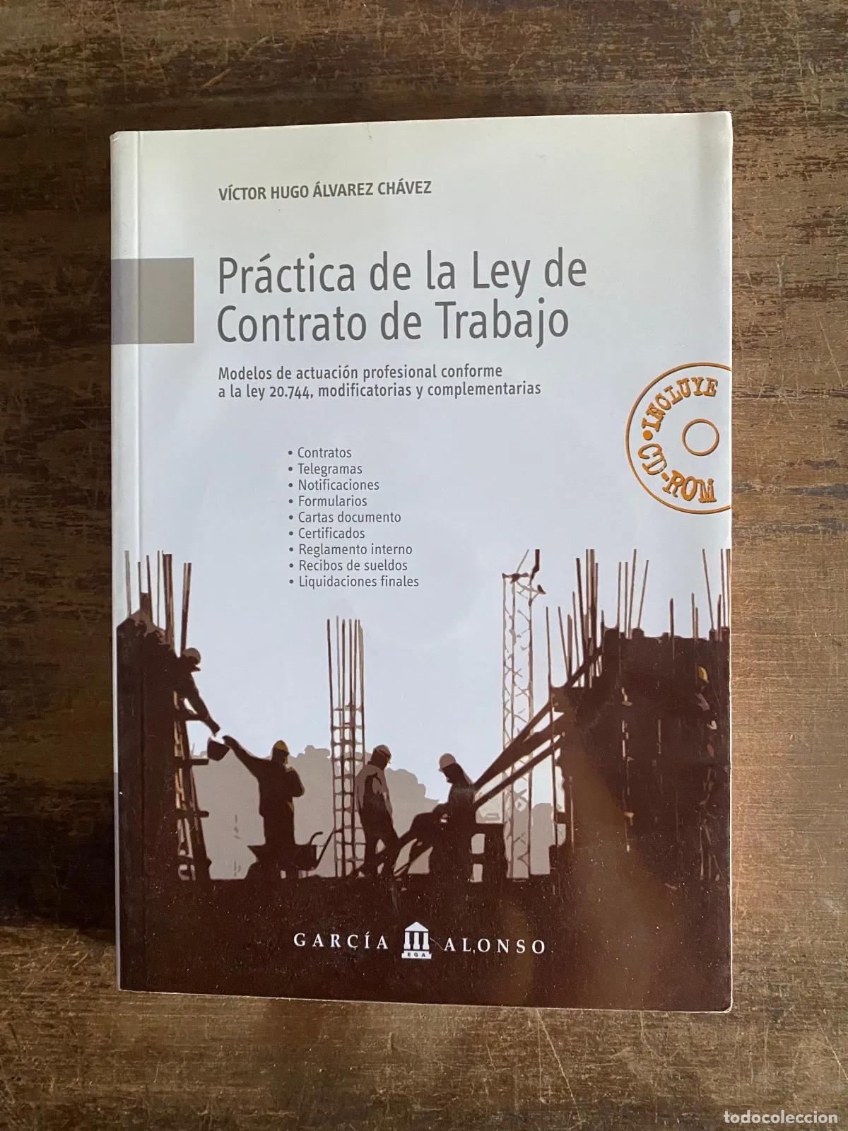 Libri di seconda mano: Victor Hugo alvarez Chavez - Practica de la Ley de Contrato de Trabajo