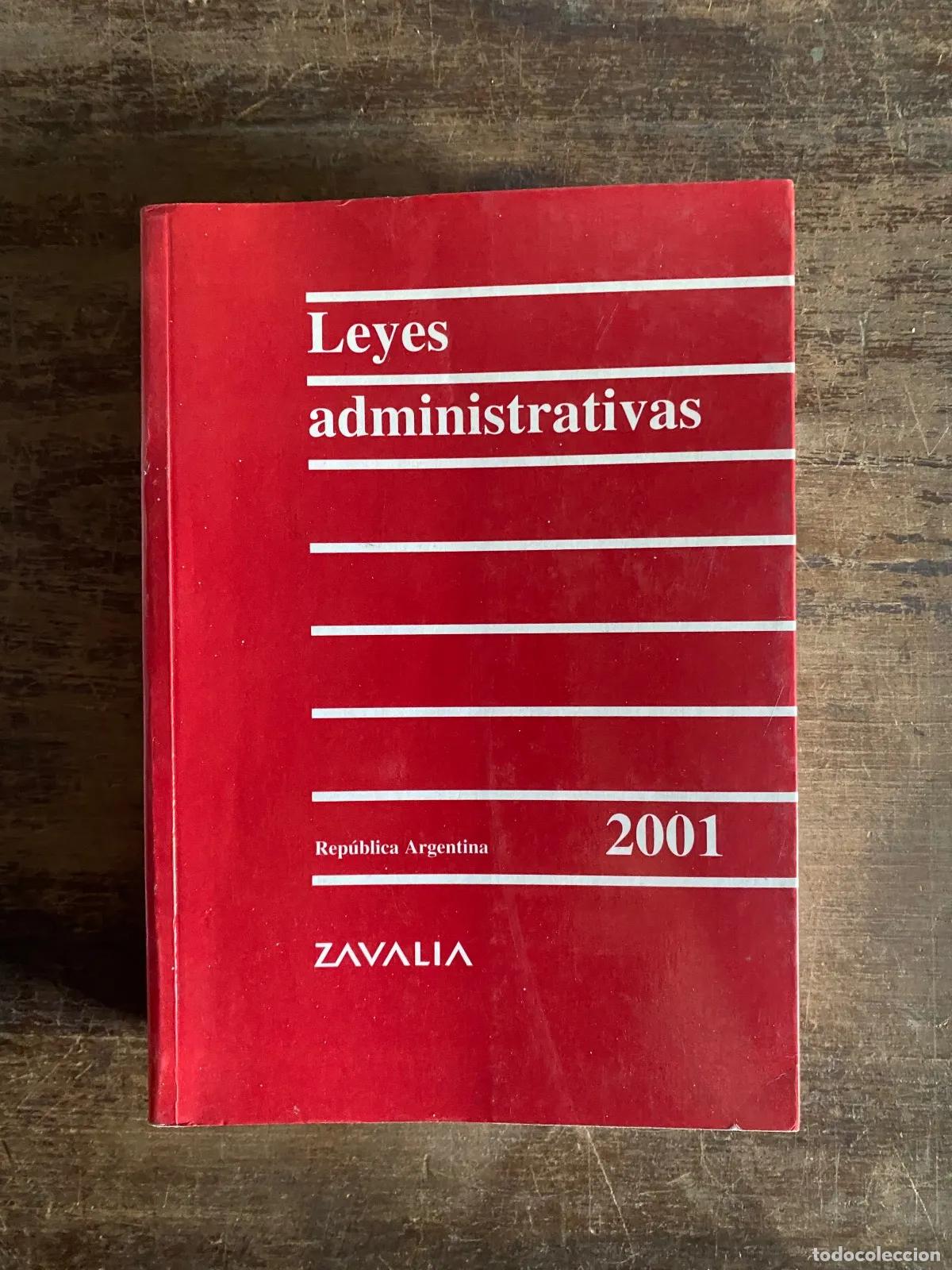 Libros de segunda mano: Leyes administrativas